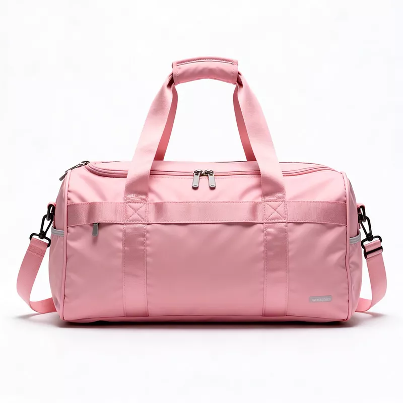 Pink sports bag